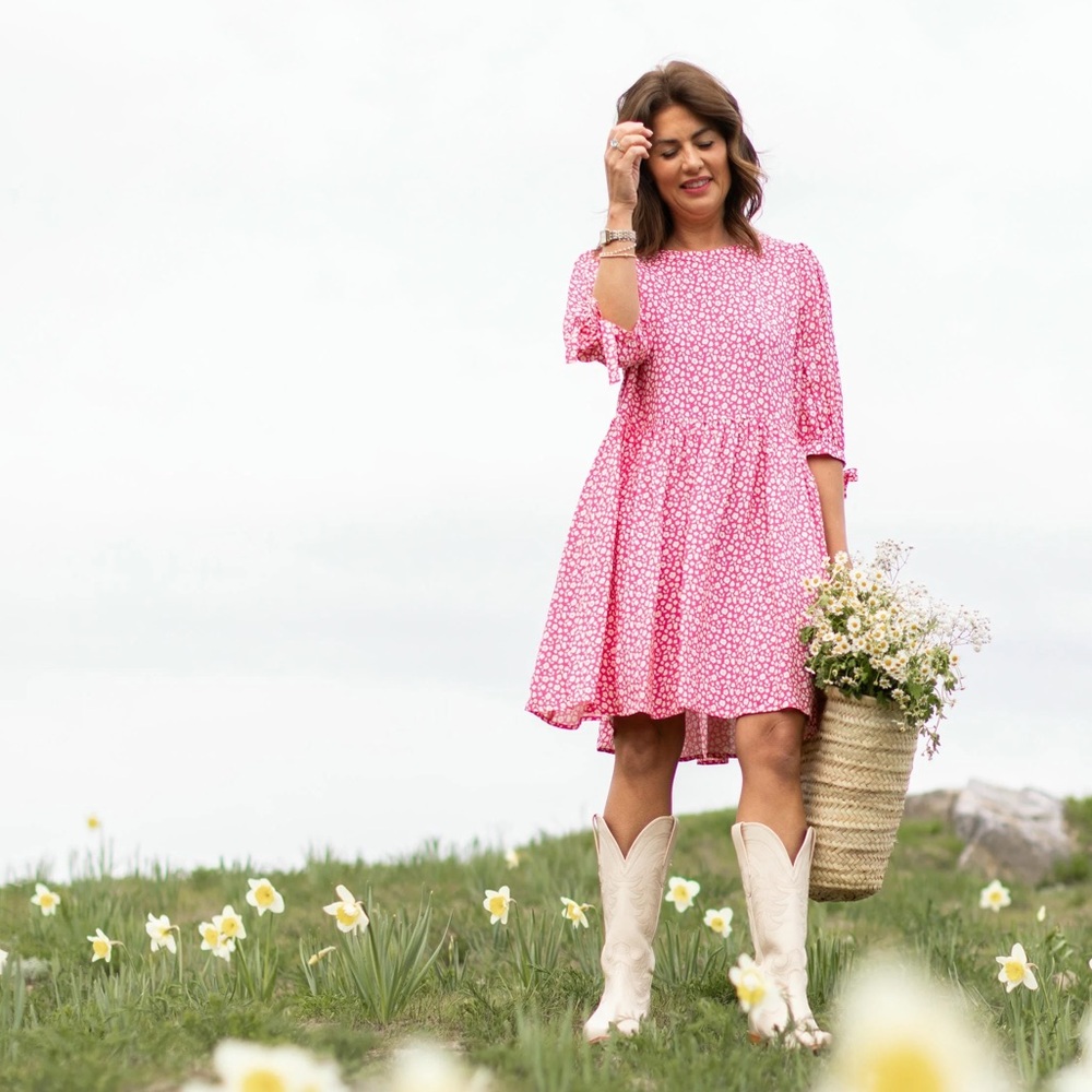 Smash + Tess Jillian Harris Collab Garden Party Mini Dress